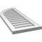 Ekena Millwork Quarter Round Top Left Surface Mount PVC Gable Vent w/ 2"W x 1-1/2"P Brickmould Frame, 14"W x 36"H GVPQL14X3602SN - alternate 4